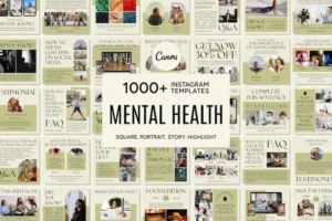 Instagram Templates for Mental Health