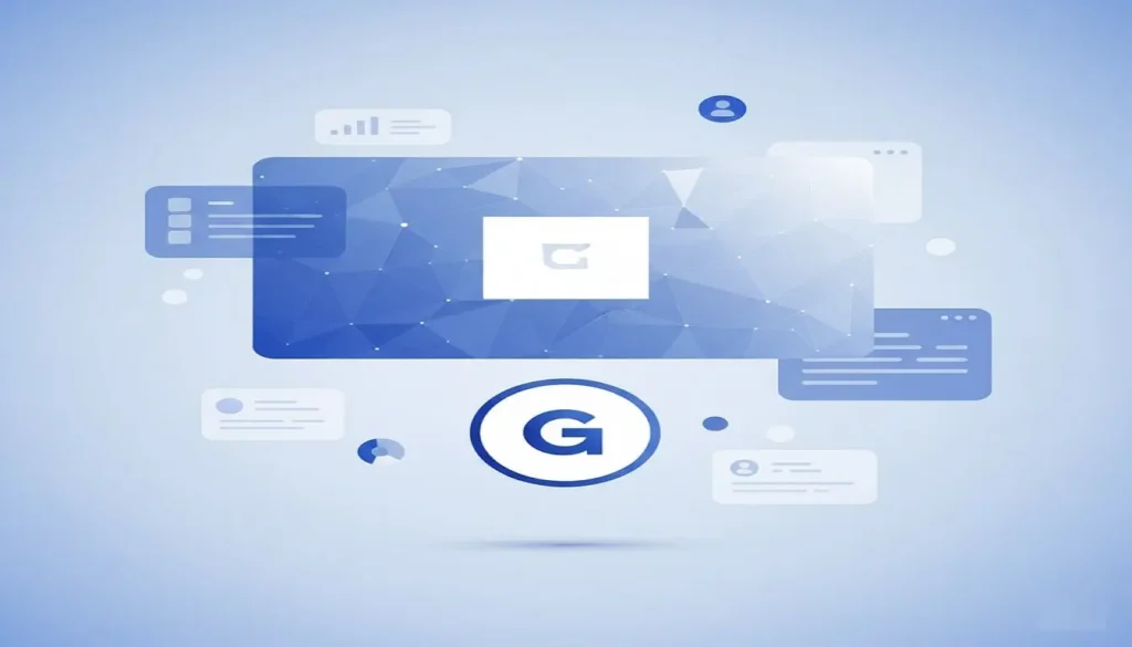 Facebook profile template layout