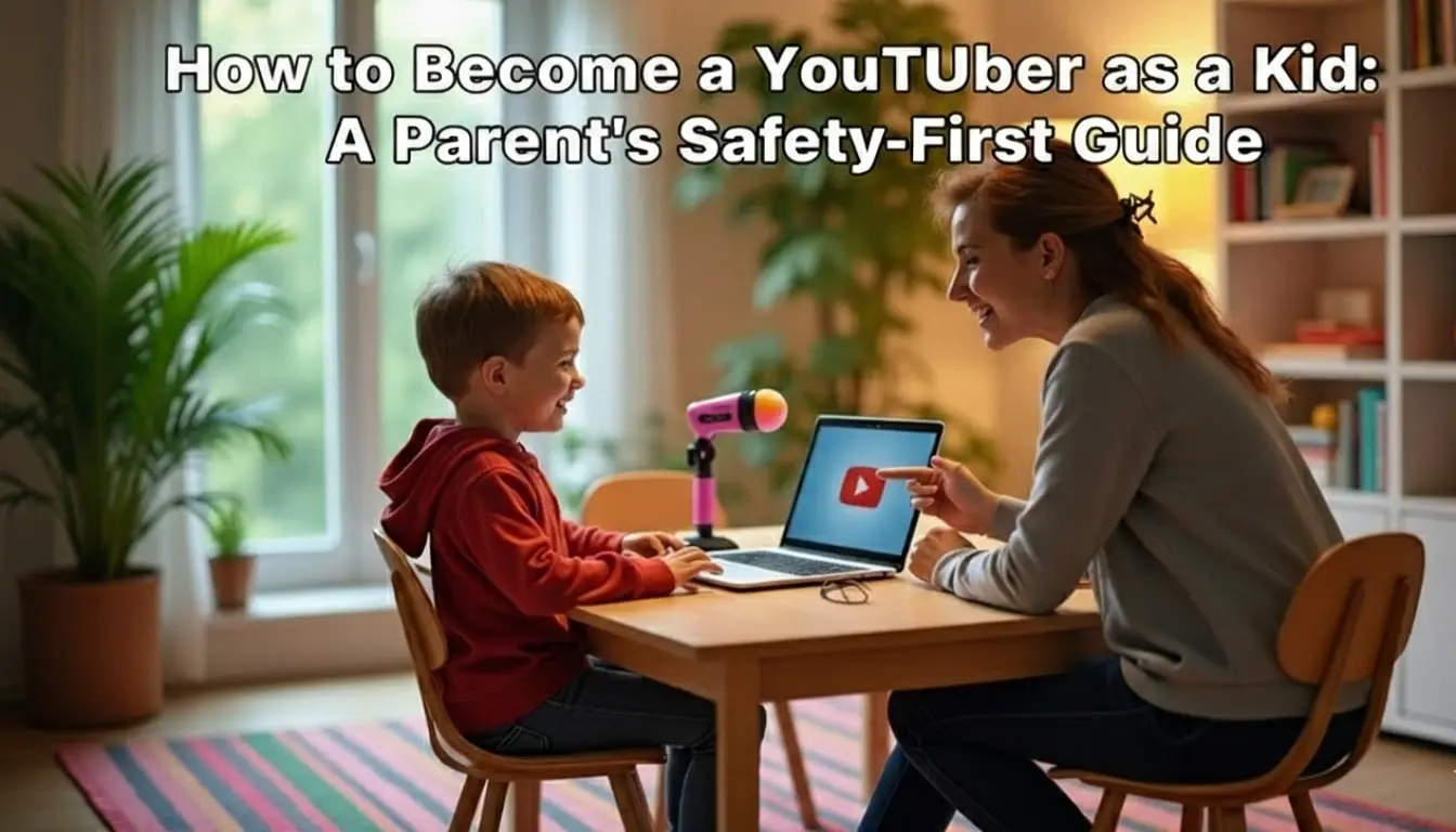 How to Become a YouTuber as a Kid