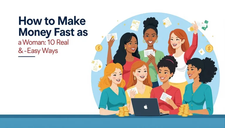 How to Make Money Fast as a Woman