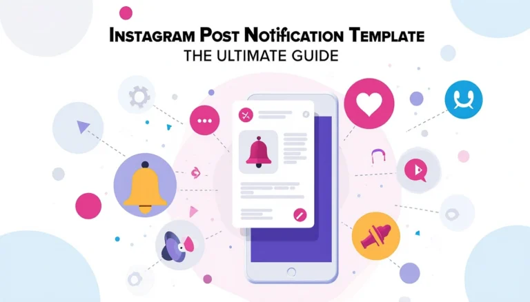 Instagram Post Notification Template