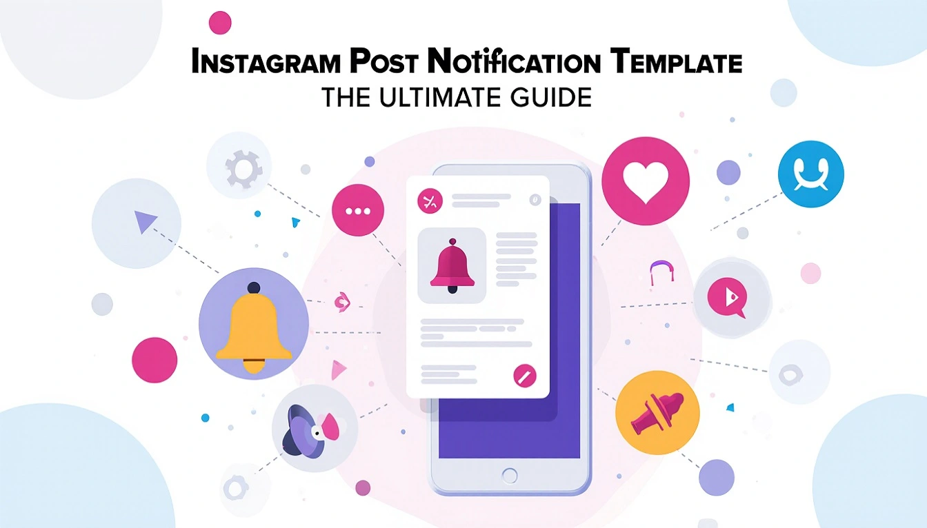 Instagram Post Notification Template