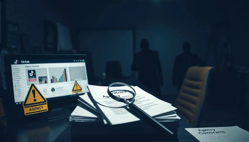 choosing TikTok agency red flags
