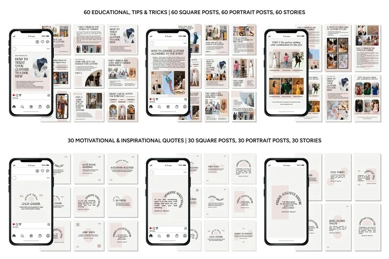 Instagram Templates for Fashion