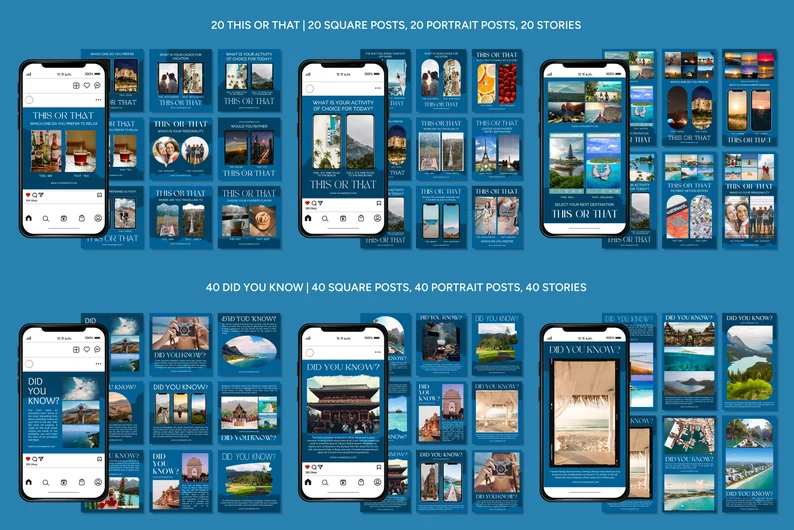 Travel Canva Template