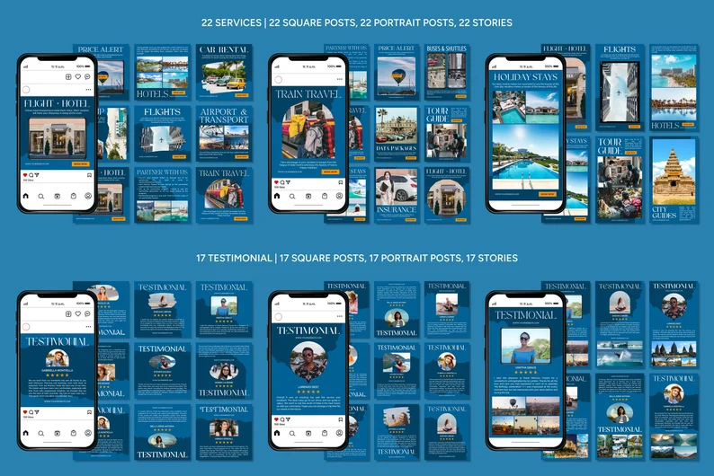 Travel Canva Template