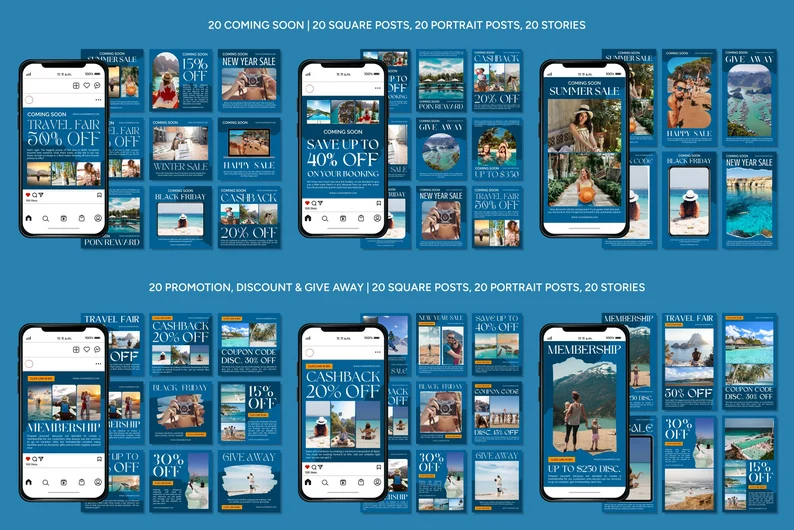 Travel Canva Template