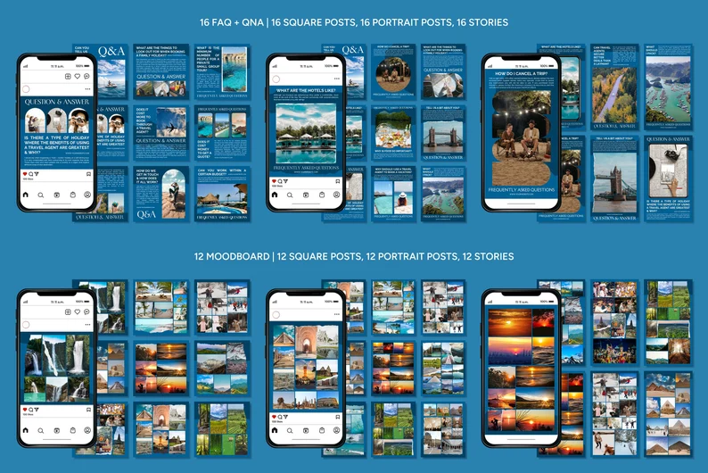 Travel Canva Template