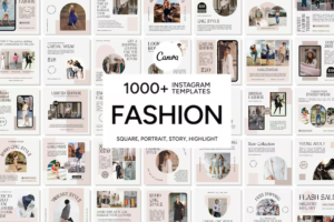 Instagram Templates for Fashion