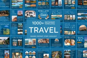 Travel Canva Template
