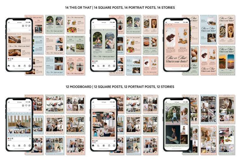 Instagram Templates for Wellness