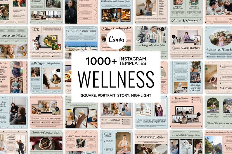 Instagram Templates for Wellness