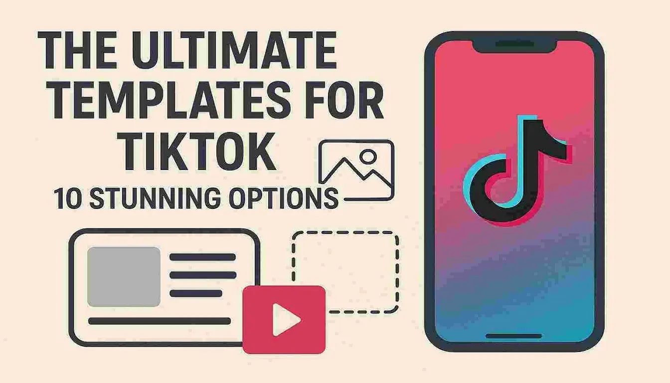 templates for tiktok