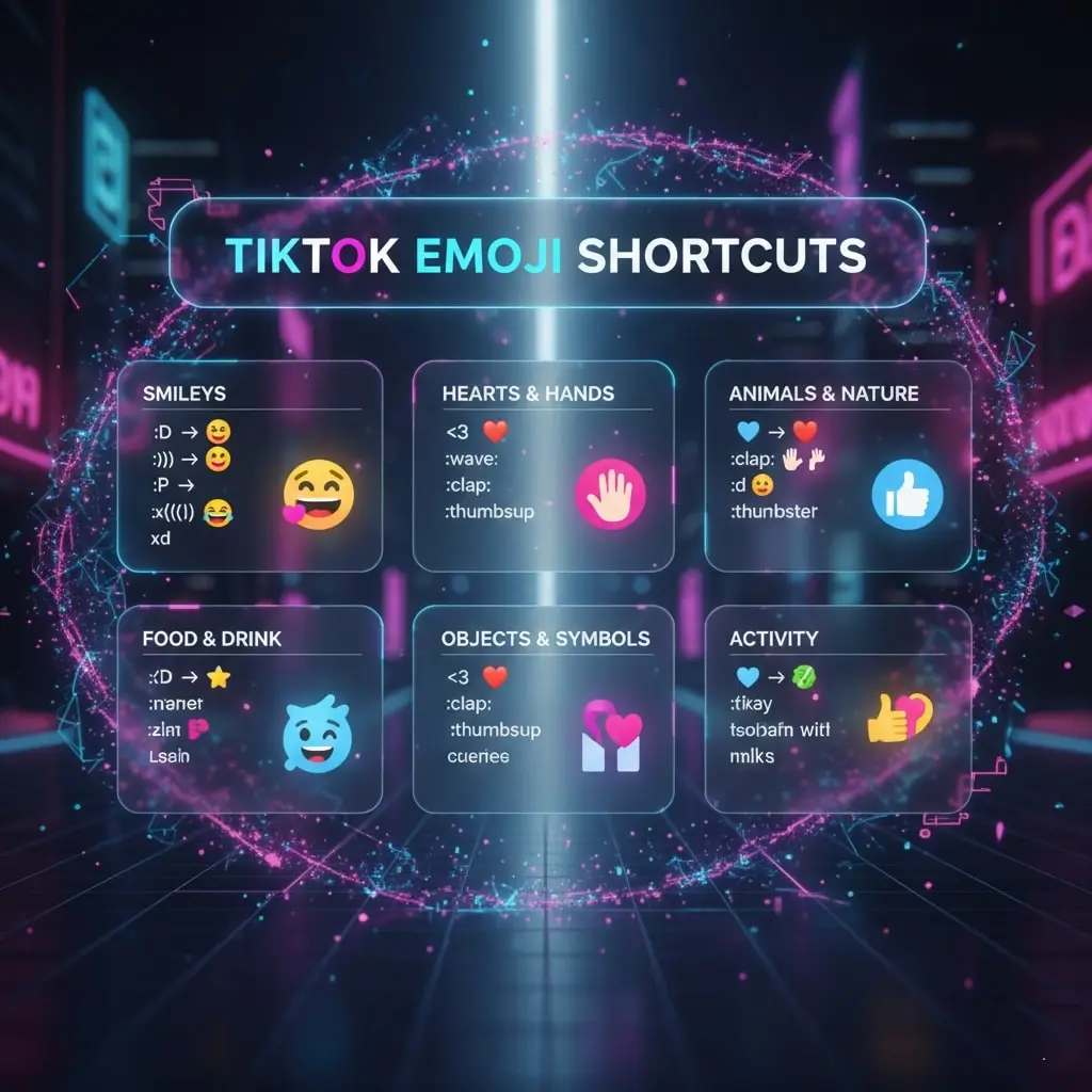 Complete List of TikTok Emoji Codes
