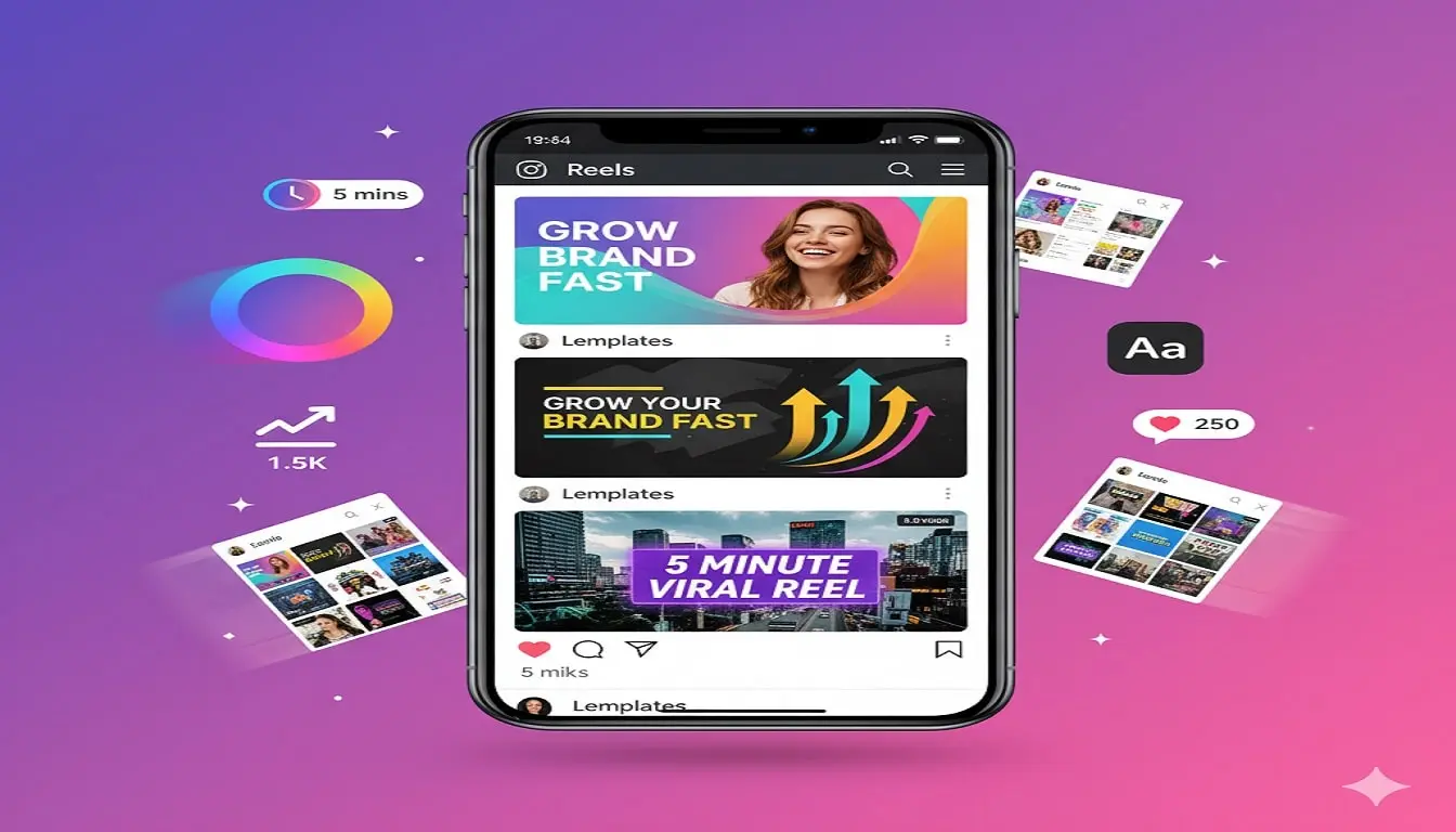Instagram Reels Canva templates