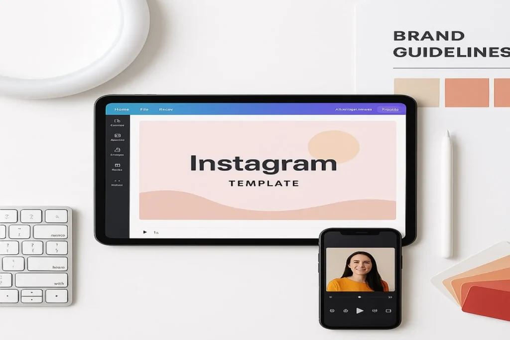 Instagram content creation tools and resources for business marketing