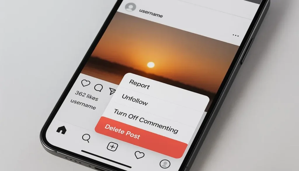 Method 1 – Deleting Reposted Feed Posts