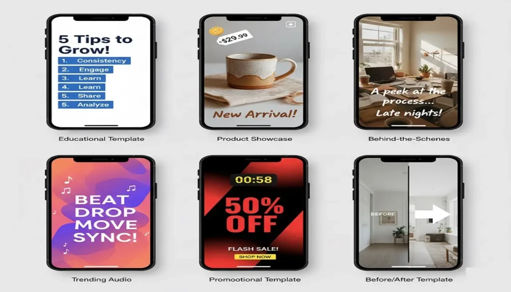 Instagram Reels Canva templates