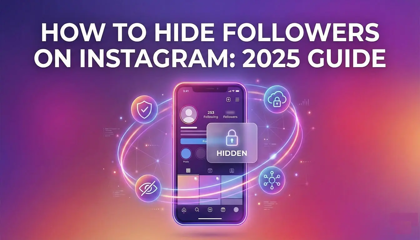 HOW TO HIDE FOLLOWERS ON INSTAGRAM