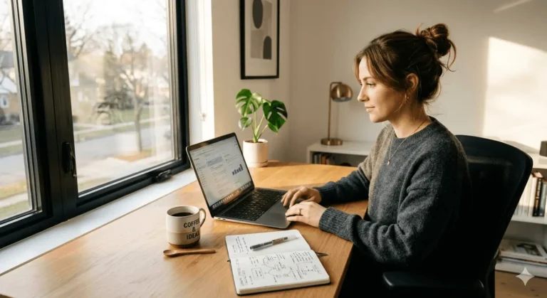 how to start a 6-figure online business from home